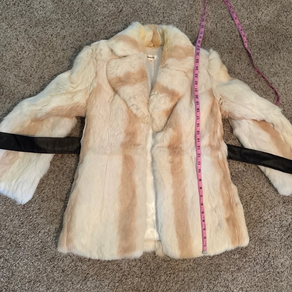 Vintage Imperial 100% Rabbit Fur Coat 
size Small - Picture 10 of 12